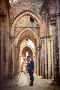 San Galgano Matrimonio Toscana Siena Sovicille Fotografo Sposi