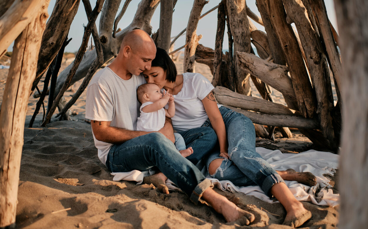 ritratto di famiglia a Grosseto, fotografo